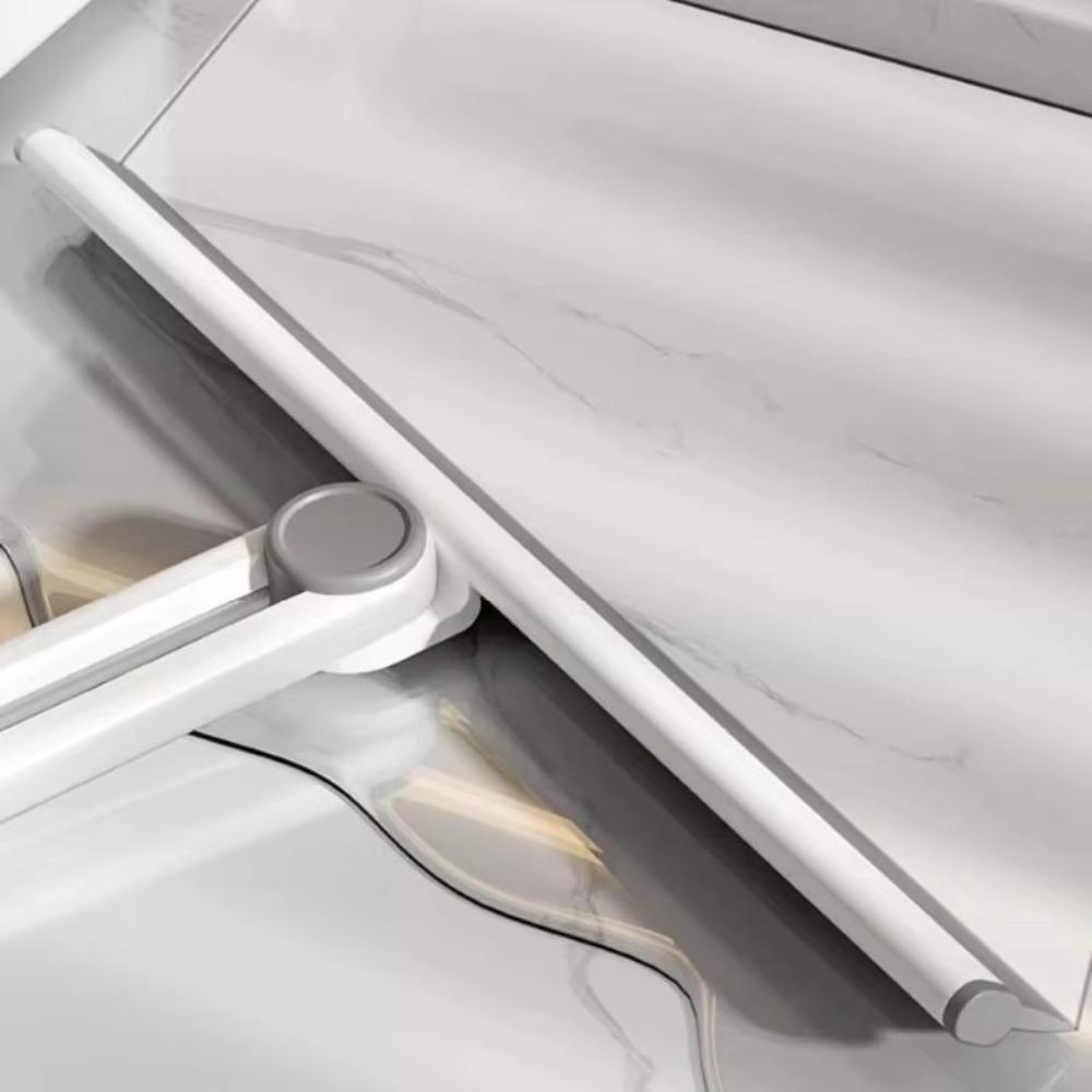 Dual-sided Washing Wiper Foldable Shower Squeegee Glass Wiper  Floor Window Glass Cleaning Tool