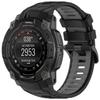 Мягкий силиконовый ремешок для Garmin Instinct 3 45 мм 50 мм Двухцветный браслет Наручный ремешок для Garmin 3 50 мм 45 мм Аксессуары для ремешка