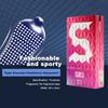 Yousheng 10Pcs Granular Thread Condoms Ultra-Thin Enhanced Sensitivity Reliable Protection Latex Material Condoms