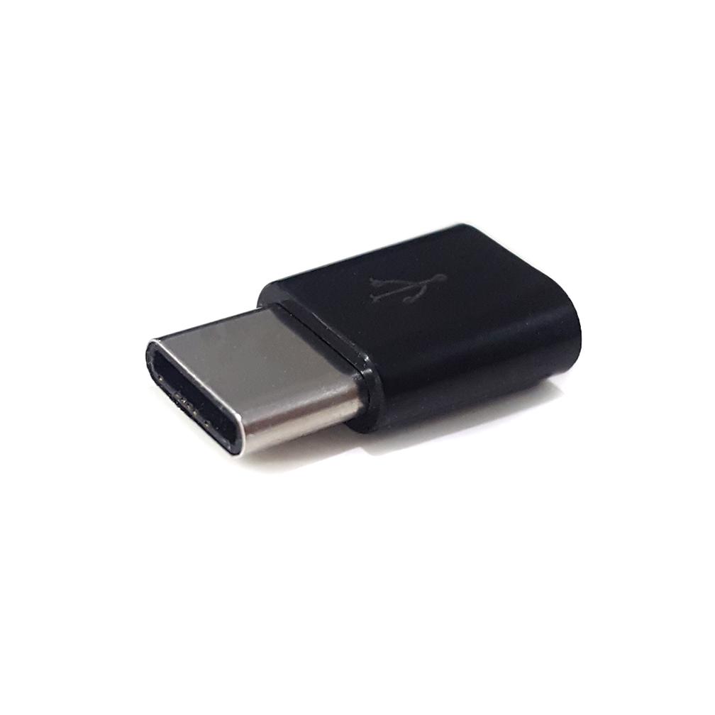 Адаптер-конвертер Micro USB Female на Type-C USB-C Male, разъем для зарядки