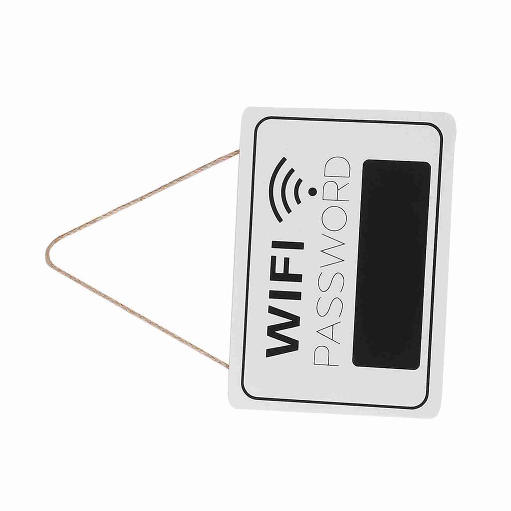 Password Display Signage Wall Hanging Coffee Shop Bookstore Retro Hanging Blackboard