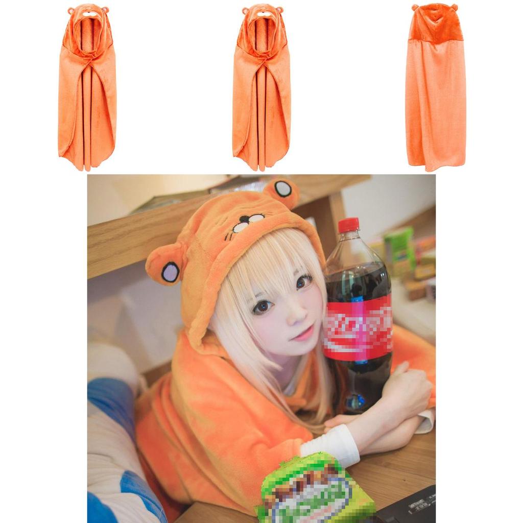 Яркая Himouto! Костюм для косплея Умару-тян Фланелевое одеяло-накидка Для фанатов