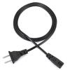 Eu Power Cable 2Pin Us Power Extension Cord For Dell Laptop Charger Canon Epson
