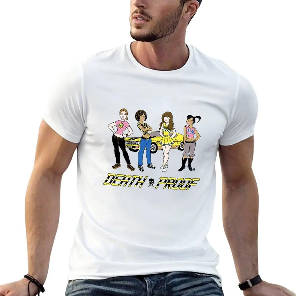 Deathproof T-Shirt summer tops plus size tops plain t-shirt oversized t shirt funny t shirts
