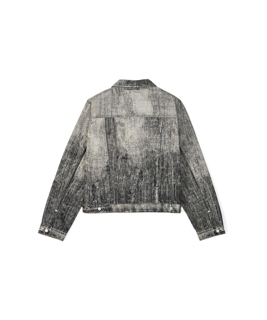 Camperlab Paint Denim Jacket Faded Black Au00021-001