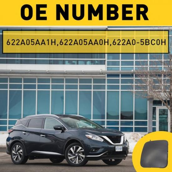 Bumper Eye Tow Hook Access Cover Cap Nissan Fit for Murano 622A0-5AA1H 2015-