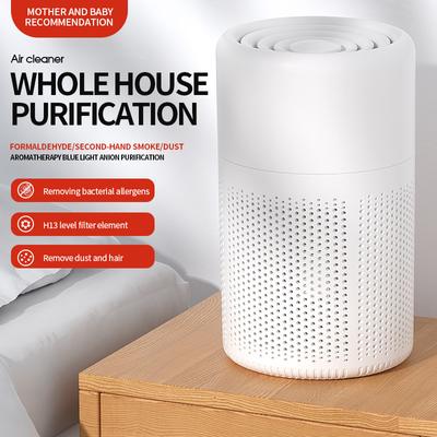 2024 Новый бытовой очиститель воздуха быстро удаляет запахи Blue Light Anion Fresh Air Can Add with Essential Oil Home Dezodorizer