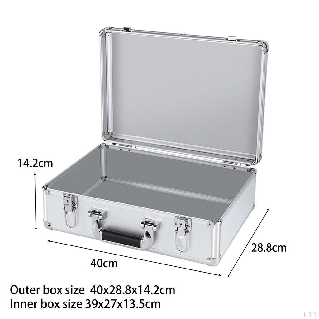 Aluminum Storage Case, Frame Tool Case, Large Accessory Box,Aluminum Carrying Case