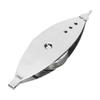 2Pcs Silver Tatting Shuttle Iron Sewing Accessory Durable Lace-Making Tool  Weaving Machine Use