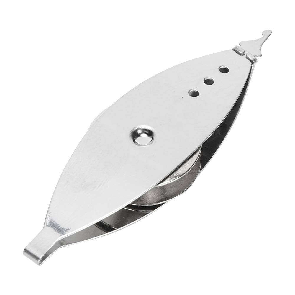 2Pcs Silver Tatting Shuttle Iron Sewing Accessory Durable Lace-Making Tool Weaving Machine Use