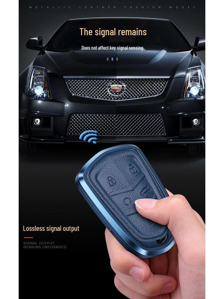 Cadillac Key Cover for XT5, XT4, XT6, CT5, CT6, CT4, XTS & ATSL Models