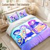 Kpop Demon Hunters Bedding Set, 1 Duvet Cover & 2 Pillowcases Soft Comfortable Bedroom Home Textile Decor