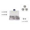 300pcs 5/16",3/8",1/2",1/8", 5/32",3/16" 7/32" Bearing Ball Assortment Kit  Refrigerators