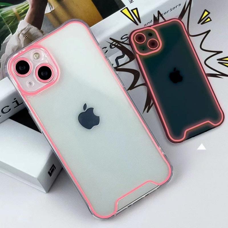 The Luminous Phone Case Is Suitable for The IPhone 15PRO. The Luminous 14 Fluorescent Phone Case 13 Creative Protective Cover