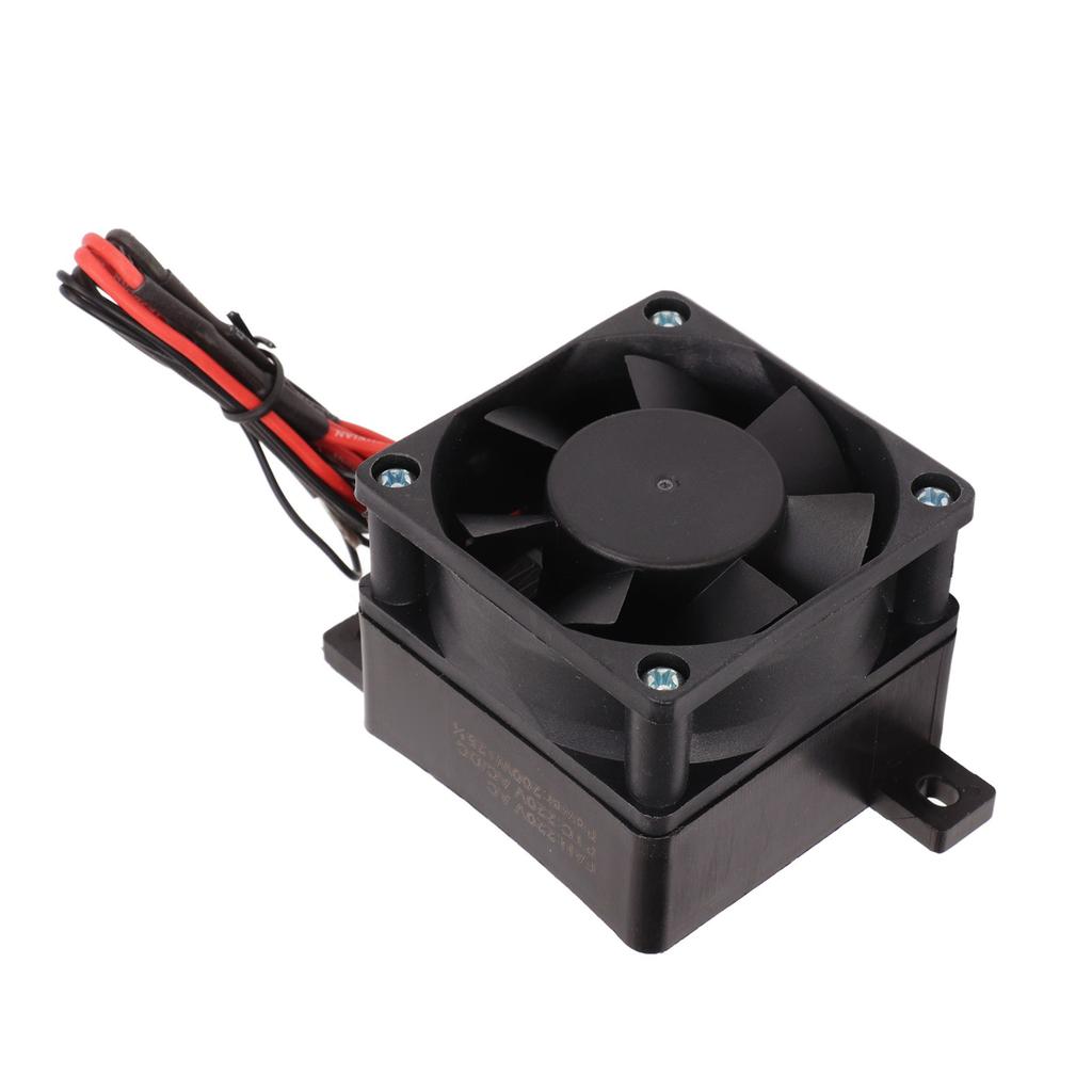 PTC Car Fan Air Heater with 20cm Wire Constant Temperature AC220V 200W for Heating Incubator Air Conditioning Appliances