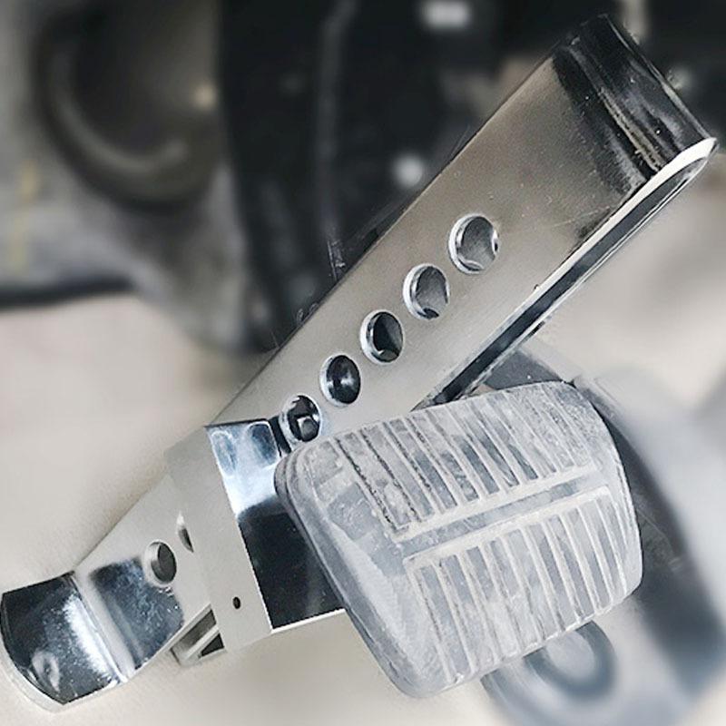 Универсальный автомобильный замок педали тормоза сцепления из легированной стали, защита от кражи для автомобилей, грузовиков, дроссельной заслонки, педали акселератора