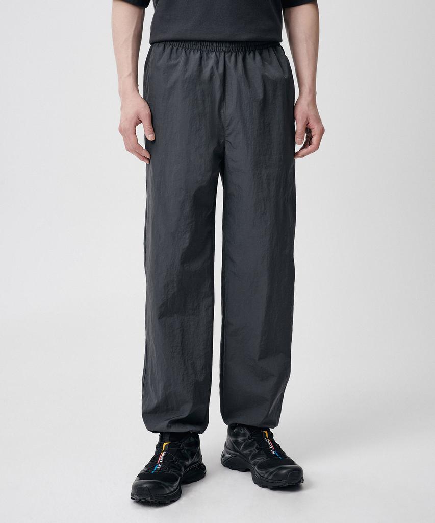 MUSINSA STANDARD Nylon Wide String Pants [Gray]