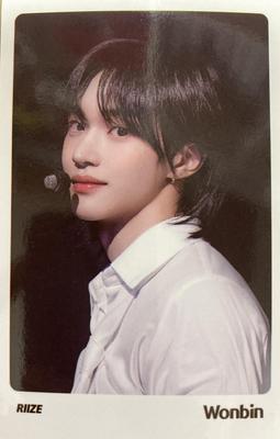 Won Bin Goods Фотокарточки Набор из 56 карточек с сообщениями Poca Trading Card Rise (РИИЗЕ ВОНБИН) [Элемент]