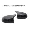 2 шт. крышки зеркала запасные части заменяют автомобильные аксессуары крышка зеркала двери крыла для BMW x3 x4 x5 x6 F15 F16 F25