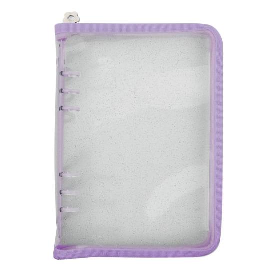 Органайзер для наклеек, прозрачный держатель для хранения наклеек формата А5/А6 на молнии, многоразовый альбом, коллекция наклеек, книга для взрослых