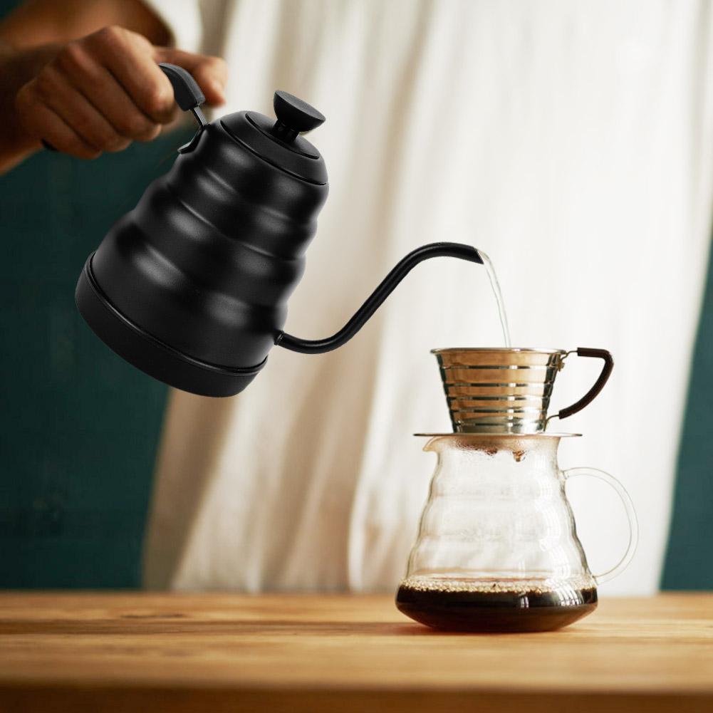 Электрический чайник на гибкой шее, 1200 Вт, кофейник, горячая вода, быстрое кипячение, нержавеющая сталь