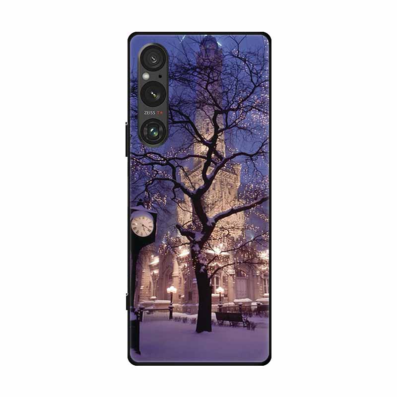 Чехол для Sony Xperia 1 V Чехол Xperia1V Силиконовая задняя крышка Чехол для телефона Для Sony Xperia 1 V Мягкий чехол Xperia1 V XQDQ62/B XQ-DQ72 Coque