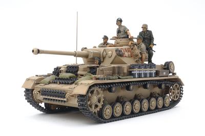 Tamiya Военная миниатюра, немецкая армейская модель танка Panzer IV G Type, ранний выпуск, пластиковая модель 35378 1/35 № 378