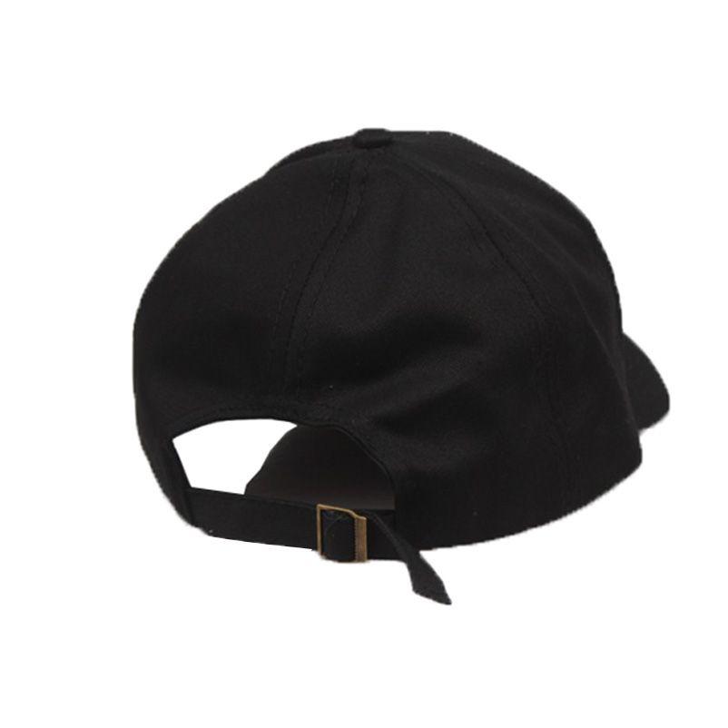Высококачественная черная кепка-snapback с вневременным хип-хоп принтом букв для пар