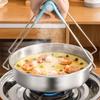 Stainless Steel Egg Steamer Bowl with Lid Food Grade Steaming Pot for Microwave Heat Resistant Custard Dish for Home Kitchen