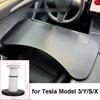 Автомобильный столик на руль для Tesla Model 3 YSX, складной поднос для еды, столик на переднее сиденье, держатель для планшета, ноутбука, телефона, аксессуары