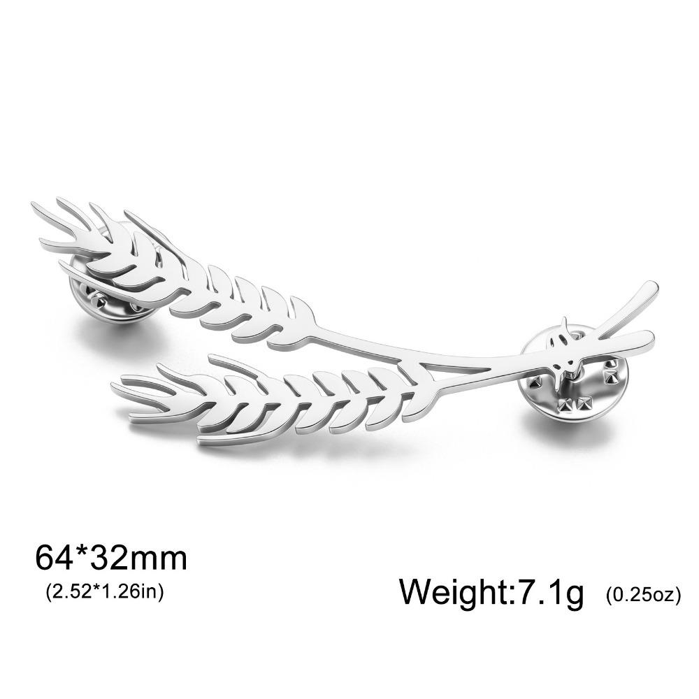 Jewelry Accessory Metal Pins Stainless Steel Lapel Pins Fashion Decorative Pins Gift