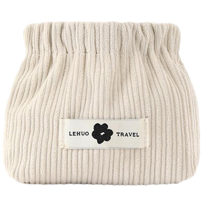 Мини-сумка для косметики из вельвета, сумка для макияжа для женщин, футляр для хранения гигиенических салфеток, портативная помада, ювелирные изделия, кошелек для монет, сумка для всяких мелочей