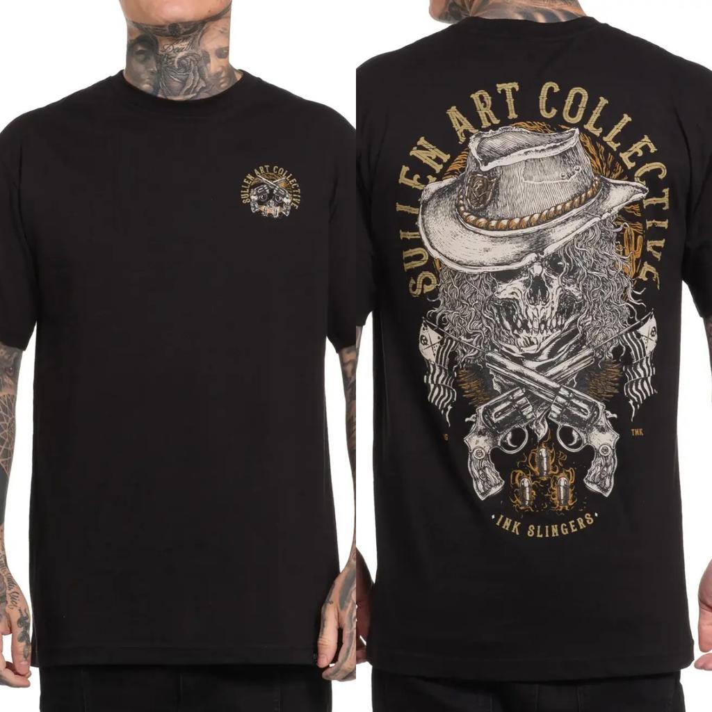 2026 Pop Sullen Clothing Graphic Cotton T-shirt Unisex Summer Short Sleeve Fashion Brand Tee Luxury Casual Vintage Tees