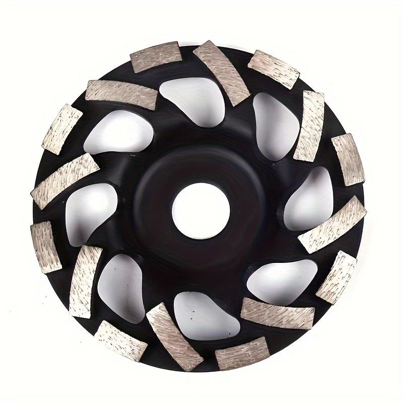 5-inch Diamond Cup Wheel, Suitable for Concrete and Stone - High Durability Grinding Disc with Beveled Teeth, Angle Grinder Compatible