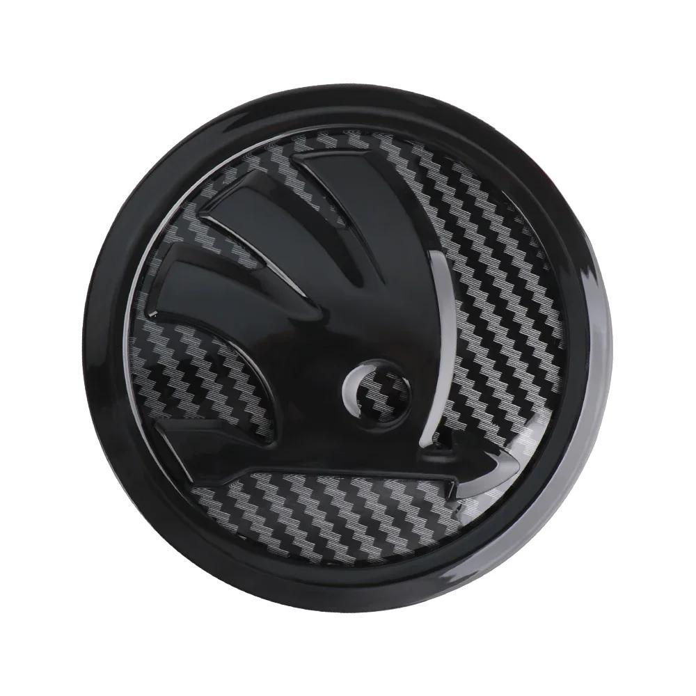 Автомобильная наклейка 2025 Новая ABS 80/90/100 мм Значок на капот автомобиля Эмблема на капот Наклейка на багажник Для Skoda Yeti Octavia Kamiq Fabia Kodiaq