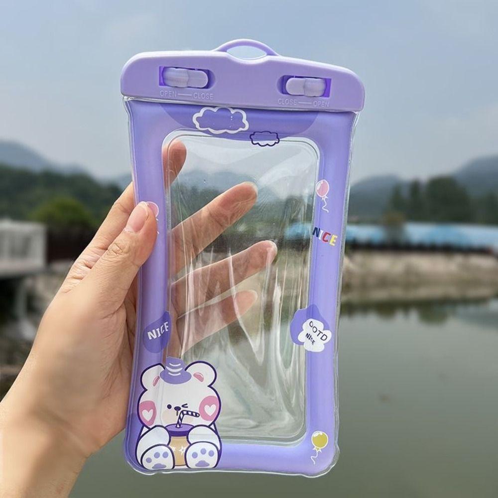 Seal Type Waterproof Phone Pouch Underwater Dry Screen Rainproof Bag Water-sprinkling Festival