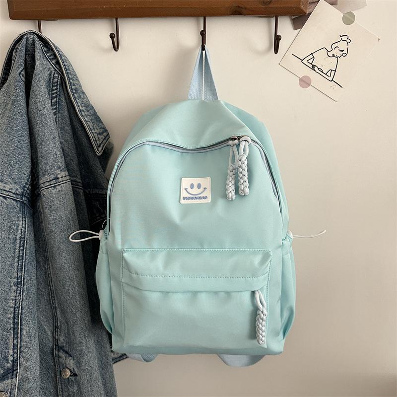 Japanese backpack female college student high school student commute to work simple schoolbag new fashion travel backpack