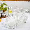 KINGHOFF KH-1944 2-tier can storage organizer for cans