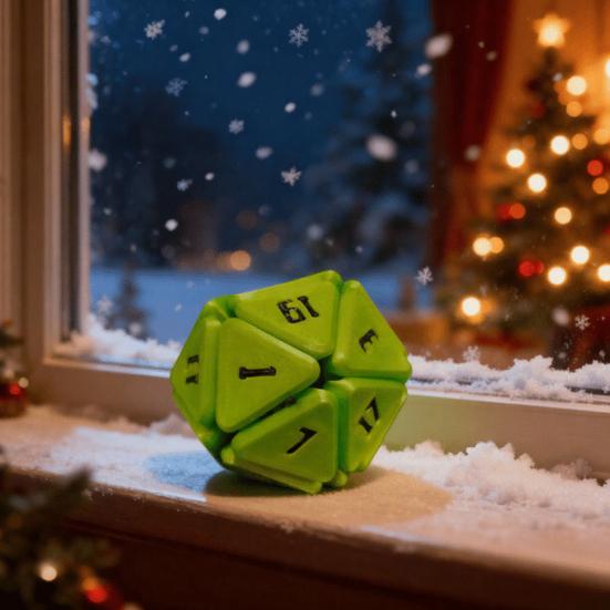 3D-печатный кубик D20 игрушка для снятия стресса и тревоги, портативная дорожная многосторонняя игрушка-непоседа