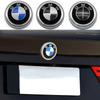 AAAQT1 ABS Car Rear Badge Emblem Blue White Logo Trunk Badge Original Replacement For BMW X6 X5 X4 X3 E70 F15 E71 F16 F25 F26 Stickers