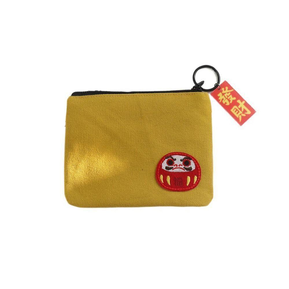 Вместительный кошелек для монет, талисман удачи, держатель для карт, модный дорожный органайзер для карт