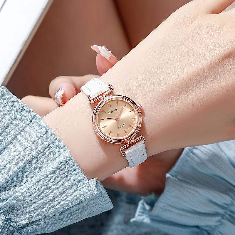 Женские кожаные часы антикварные простые женские кварцевые наручные часы женские часы подарок