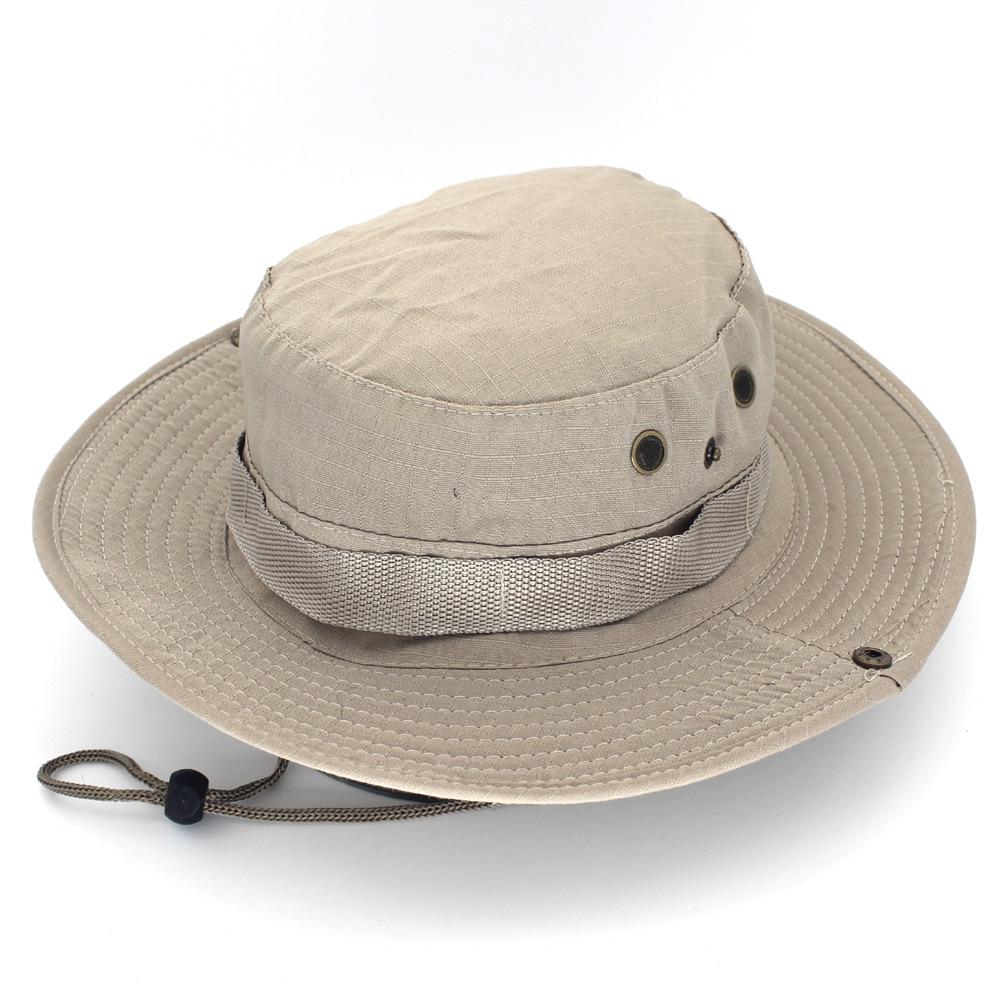 Unisex Outdoor Camouflage Boonie Hat for Camping, Fishing, and Travel - Sun Protection Included