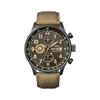 Мужские часы AVI-8 Hawker Hurricane Classic Chronograph 43,5 мм - Корпус из нержавеющей стали, Шкала тахиметра и Отображение даты, Минеральное стекло, Водонепроницаемые