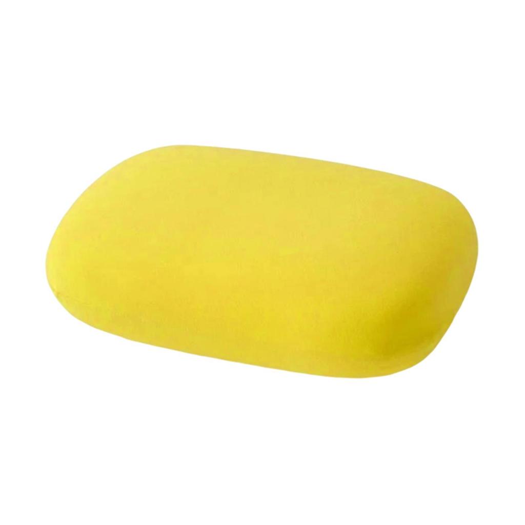 Napping Pillow Washable Cover Ergonomic Portable Bed Pillow Versatile Soft Sleeping Pillow for Bedroom Office Salon Travel