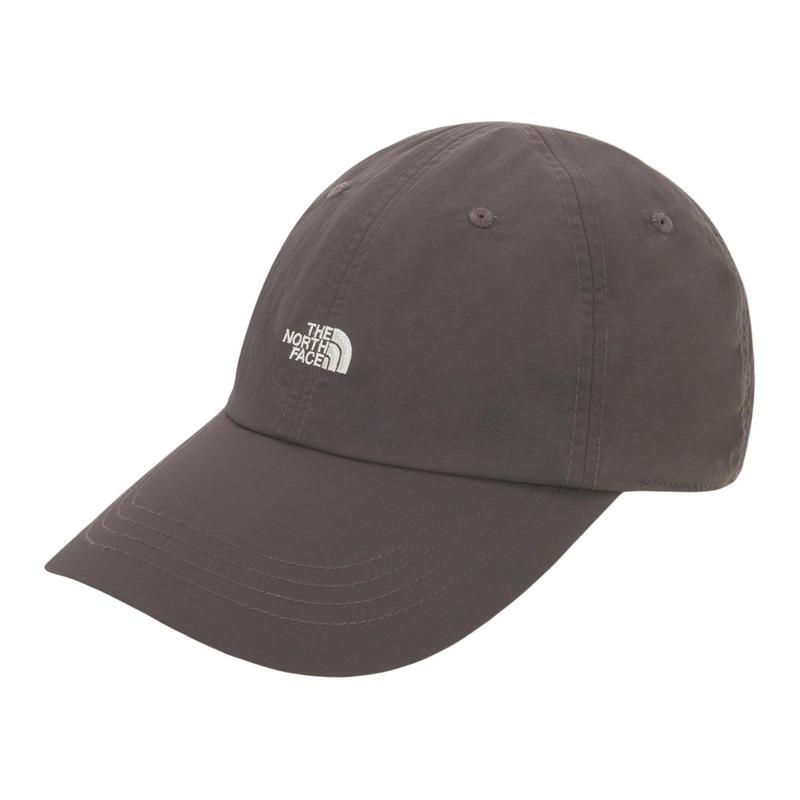The North Face Compact and comfortable design, nylon peaked cap, same style for men and women, charcoal gray NE3CS05B