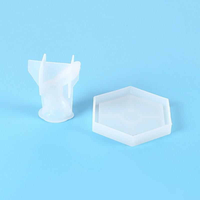 Cute Rabbit Ring Holder Silicone Molds Bunny Jewel-Display Organizer-Resin Casting-Moulds DIY Engagement Gift for Women