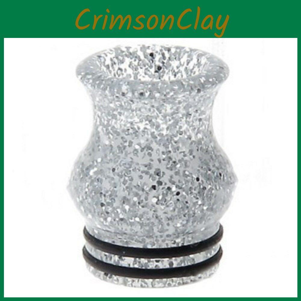 Роскошный дрип-тип из богемского стекла с цветным высокоборосиликатным материалом