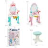 Набор туалетного столика и стула для принцессы для детей: Игровой набор для макияжа и подарок на день рождения