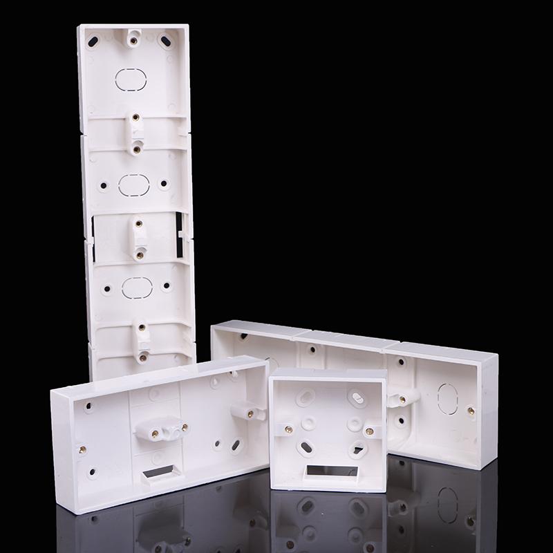 86 Тип 2/3/4 Розетка группового переключателя Распределительная коробка Настенная розетка Темная коробка